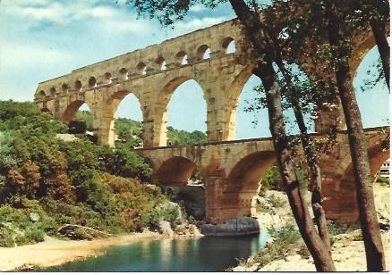 POSTAL L00479: Acueducto de Gard, Francia