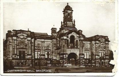 POSTAL L00459: Cartwright Hall de Bradford