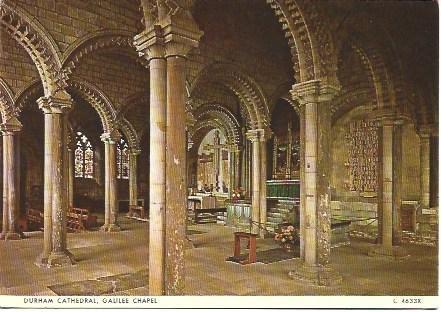 POSTAL L00441: Capilla de la catedral de Durham