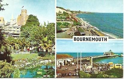 POSTAL L00447: Panoramicas de Bournemouth