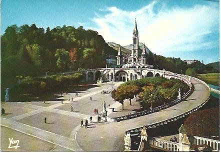 POSTAL L00507: Explanada de Lourdes, Francia