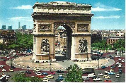 POSTAL L00515: Plaza General de Gaulle en Paris