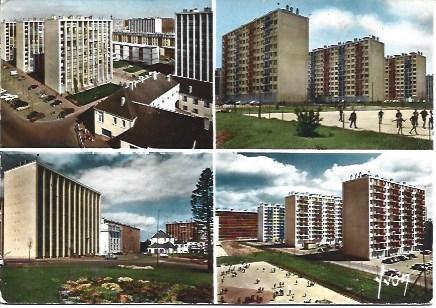 POSTAL L00484: Vistas de Meudon La Poblet, Francia