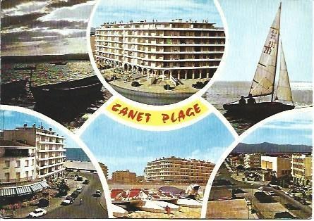 POSTAL L00486: Canet Plage, Francia