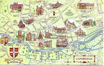 POSTAL L00439: Plano de Cambridge