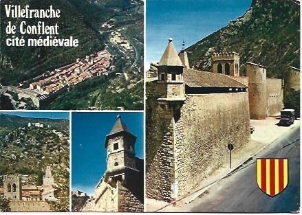 POSTAL L00492: Vilafranche de Conflent, Francia