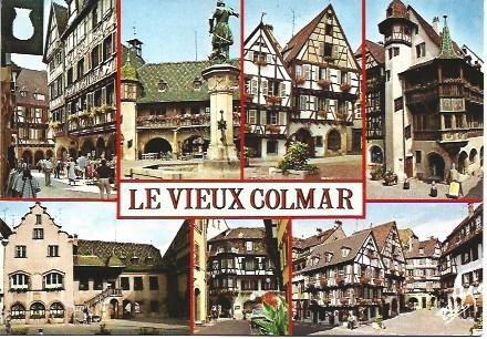 POSTAL L00498: Le vieux Colmar
