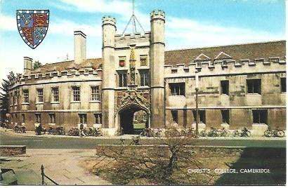 POSTAL L00436: Christ's College en Cambridge