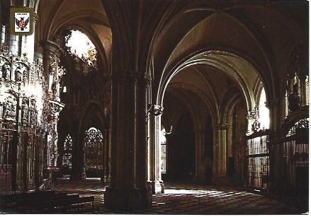 POSTAL L00375: Girola de la catedral de Toledo