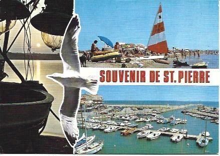 POSTAL L00383: Souvenir de Saint Pierre, Francia