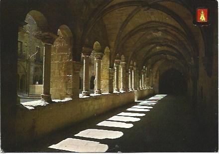 POSTAL L00373: Claustro del Monasterio de Vallbona de les Monges, Lleida