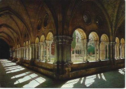 POSTAL L00372: Claustro de la catedral de Tarragona