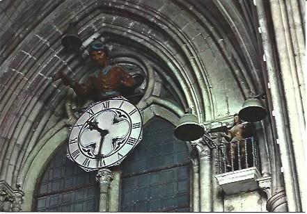 POSTAL L00367: El Papa Moscas de la catedral de Burgos