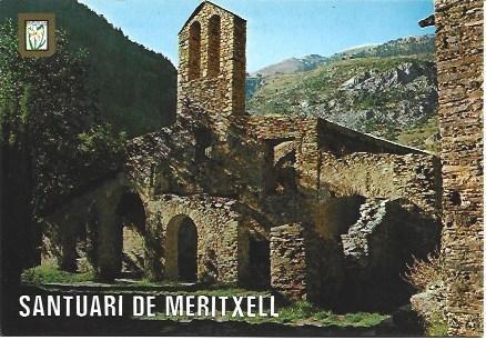 POSTAL L00369: Santuario de Meritxell, Andorra