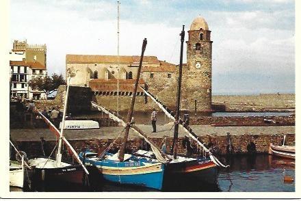 POSTAL L00393: Puerto de Collioure, Francia