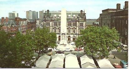 POSTAL L00435: Market Place en Preston