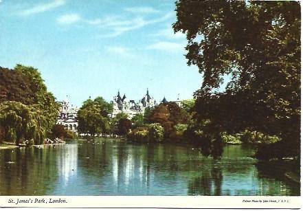 POSTAL L00416: Parque de Saint James en Londres