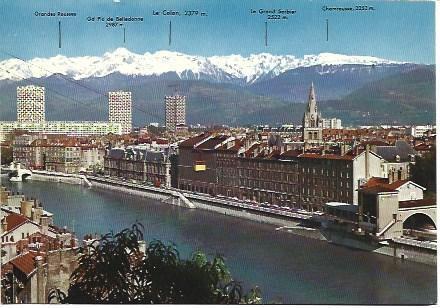 POSTAL L00400: Grenoble, Francia