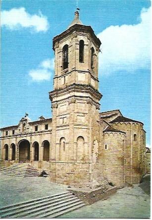 POSTAL L00639: Roda de Isabena, Catedral romanica