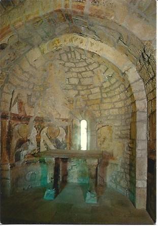 POSTAL L00640: Pinturas de la catedral de Roda de Isabena
