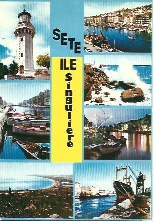 POSTAL L00646: Faro de Sete, Francia