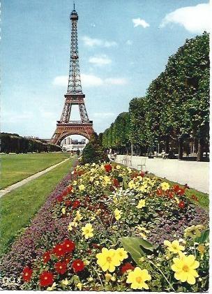 POSTAL L00651: La Tour Eiffel de Paris