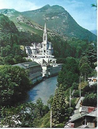 POSTAL L00652: Vista panoramica de Lourdes
