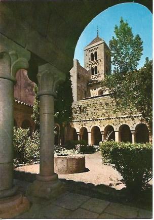 POSTAL L00633; Claustro y Torre del Monasterio de Santa Maria de Vilabertran