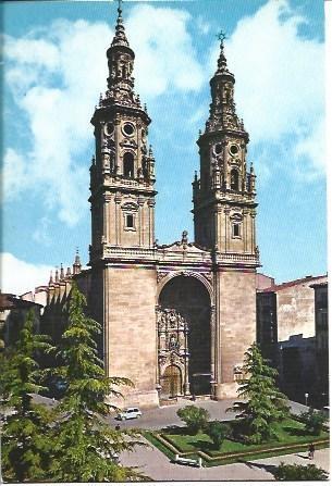 POSTAL L00632: Catedral de Santa Maria de la Redonda en Logroño