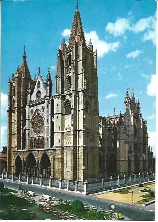 POSTAL L00622: Fachada principal de la catedral de Toledo
