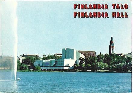 POSTAL L00683: Finlandia Hall en Helsinki