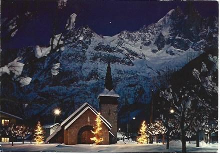 POSTAL L00691: Capilla de Praz. Francia