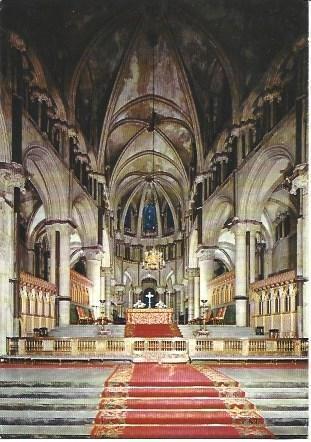POSTAL L00661: Altar de la catedral de Canterbury
