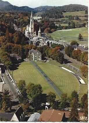 POSTAL L00672: Panoramica de Lourdes