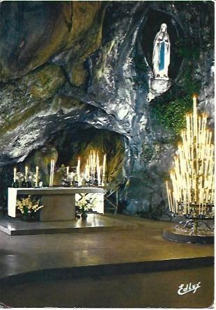 POSTAL L00668: Cueva de la Virgen de Lourdes