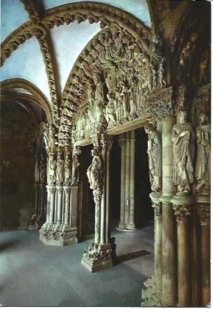 POSTAL L00612: Portico de la Gloria de la  catedral de Santiago de Compostela