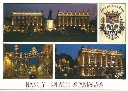 POSTAL L00557: Place Stanislas de Nancy