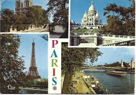 POSTAL L00527: Edificios de Paris