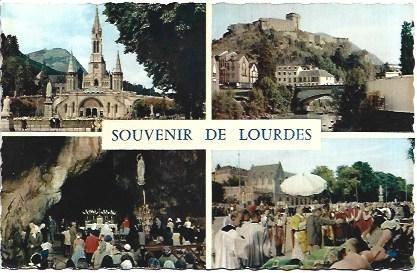 POSTAL L00531: Imágenes de Lourdes