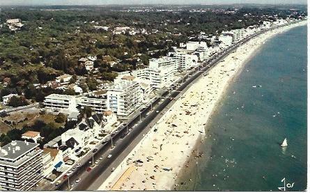 POSTAL L00540: Vista aerea de La Baule, Francia