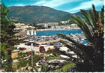 POSTAL L00567: Vista aerea de Cavalaire sur Mer