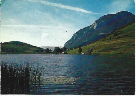 POSTAL L00568: Lago de Thuille, Francia