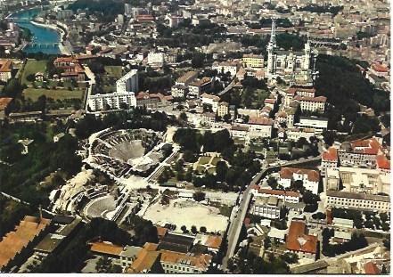 POSTAL L00599: Vista aerea de Lyon