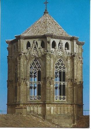 POSTAL L00608: Cimborio de la Abadia de Poblet