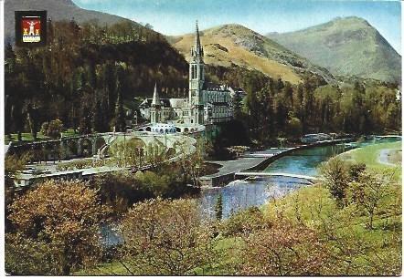 POSTAL L00601: Vista general de Lourdes