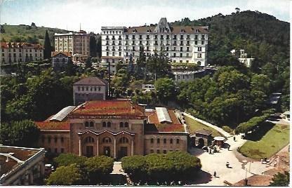 POSTAL L00571: Vista aerea de las Termas de Chatelguyon, Francia