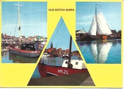 POSTAL L00113: Barcos viejos de Alemania