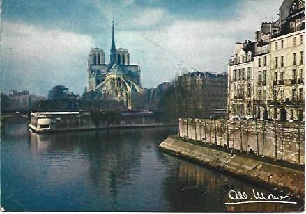 POSTAL L00117: Canal de Orleans en Paris