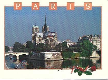 POSTAL L00118: Vista de Paris