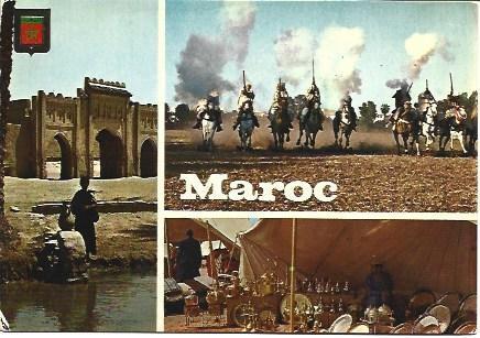 POSTAL L00092: Vistas de Marruecos